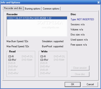 DropToCD (DataCD / DVD) screenshot 2