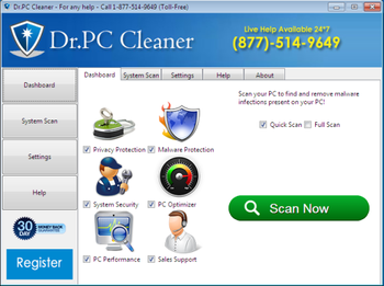 Dr.PCCleaner screenshot