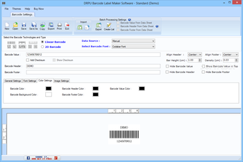 DRPU Barcode Label Maker Software screenshot 3