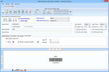 DRPU Barcode Label Maker Software screenshot 4