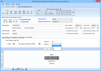 DRPU Barcode Software for Publishers and Library screenshot 4