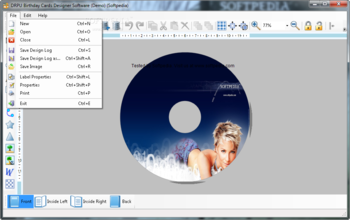 DRPU Birthday Cards Designing Software screenshot 7