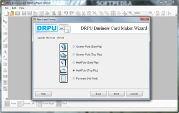 DRPU Business Card Maker Software screenshot 2