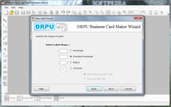 DRPU Business Card Maker Software screenshot 3