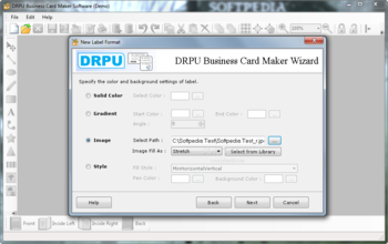 DRPU Business Card Maker Software screenshot 4