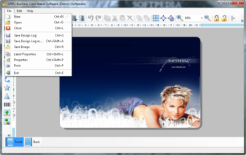 DRPU Business Card Maker Software screenshot 7