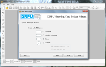 DRPU Greeting Card Maker Software screenshot 3