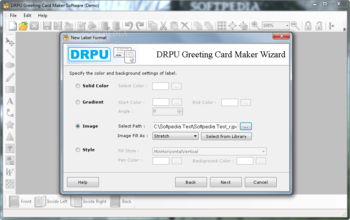 DRPU Greeting Card Maker Software screenshot 4