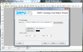 DRPU Greeting Card Maker Software screenshot 5