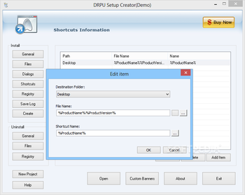 DRPU Setup Creator screenshot 4