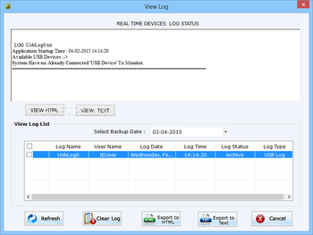 DRPU USB Data Theft Protection screenshot 2