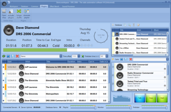 DRS 2006 - The radio automation software screenshot 4