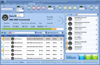 DRS 2006 - The radio automation software screenshot 5