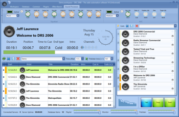 DRS 2006 - The radio automation software screenshot 6