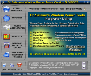 Dr.Salman's Window Power Tools screenshot 2