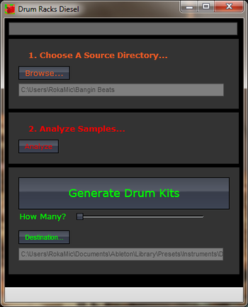 Drum Racks Diesel screenshot