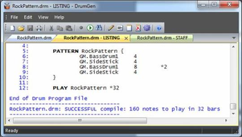 DrumGen screenshot