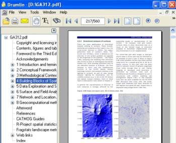 Drumlin Reader screenshot