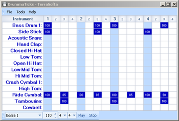 DrummaTicks screenshot