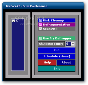 DrvCareXP screenshot