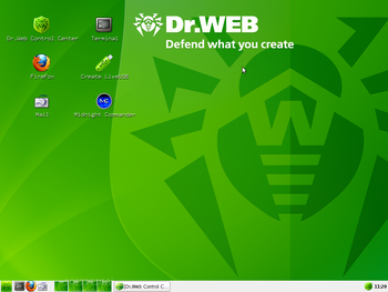 Dr.Web LiveDisk screenshot 2