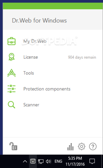 Dr.Web Security Space screenshot