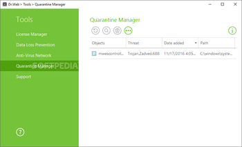 Dr.Web Security Space screenshot 5