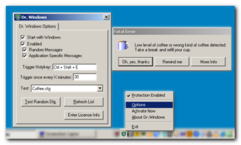 DrWindows screenshot