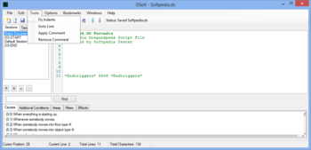 DSeX DragonSpeak eXtended Editor screenshot 2