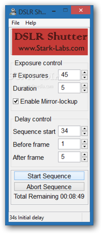 DSLR Shutter screenshot
