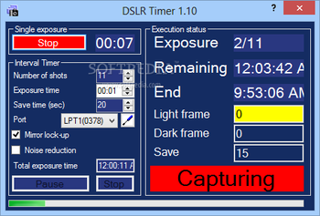 DSLR Timer screenshot