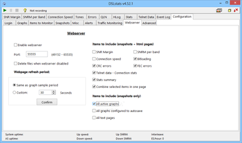 DSLstats screenshot 10