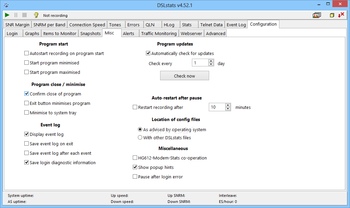 DSLstats screenshot 7