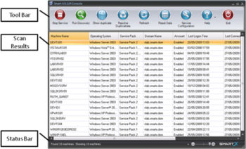 DSM - Duplicate SIDs and WSUS ID Monitor screenshot