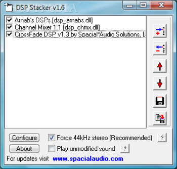 DSP Stacker screenshot