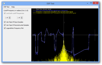 DSP Test screenshot