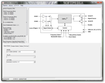 DSPLLsim screenshot