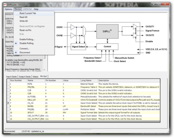 DSPLLsim screenshot 5
