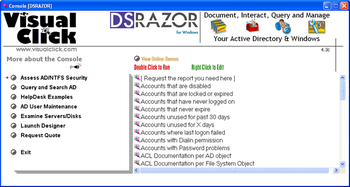 DSRAZOR for Windows screenshot 2