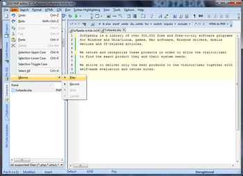 DSV PHP Editor screenshot 4