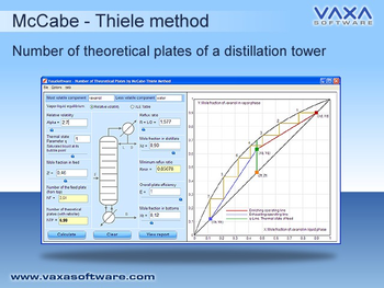 DTDF - Design of distillation columns screenshot 2