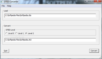 DTED Converter screenshot