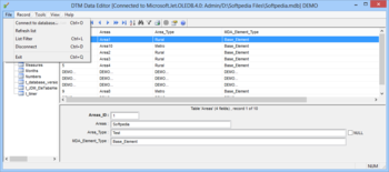 DTM Data Editor screenshot 2