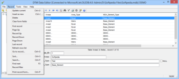 DTM Data Editor screenshot 3