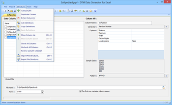 DTM Data Generator for Excel screenshot 5