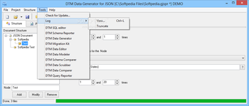 DTM Data Generator for JSON screenshot 10