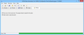 DTM Data Generator for JSON screenshot 6