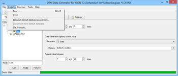 DTM Data Generator for JSON screenshot 8
