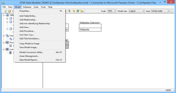 DTM Data Modeler screenshot 5