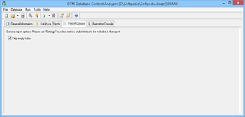 DTM Database Content Analyzer screenshot 4